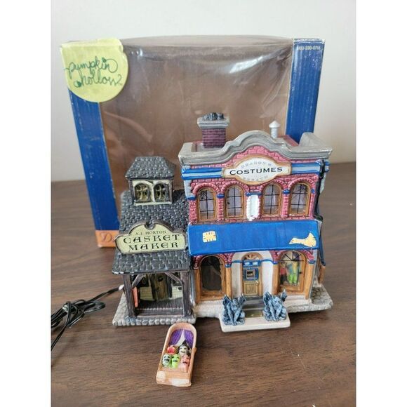 Lemax 2004 dragon's breath costume shop AS IS Pumpkin Hollow Village accessory H - Picture 1 of 8